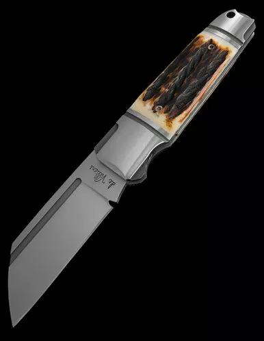 Andre de Villiers Pocket Butcher Jigged Bone Folding Knife