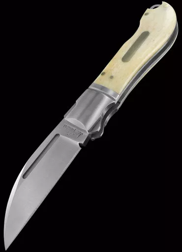 Andre de Villiers Swayback Bone Folding Knife