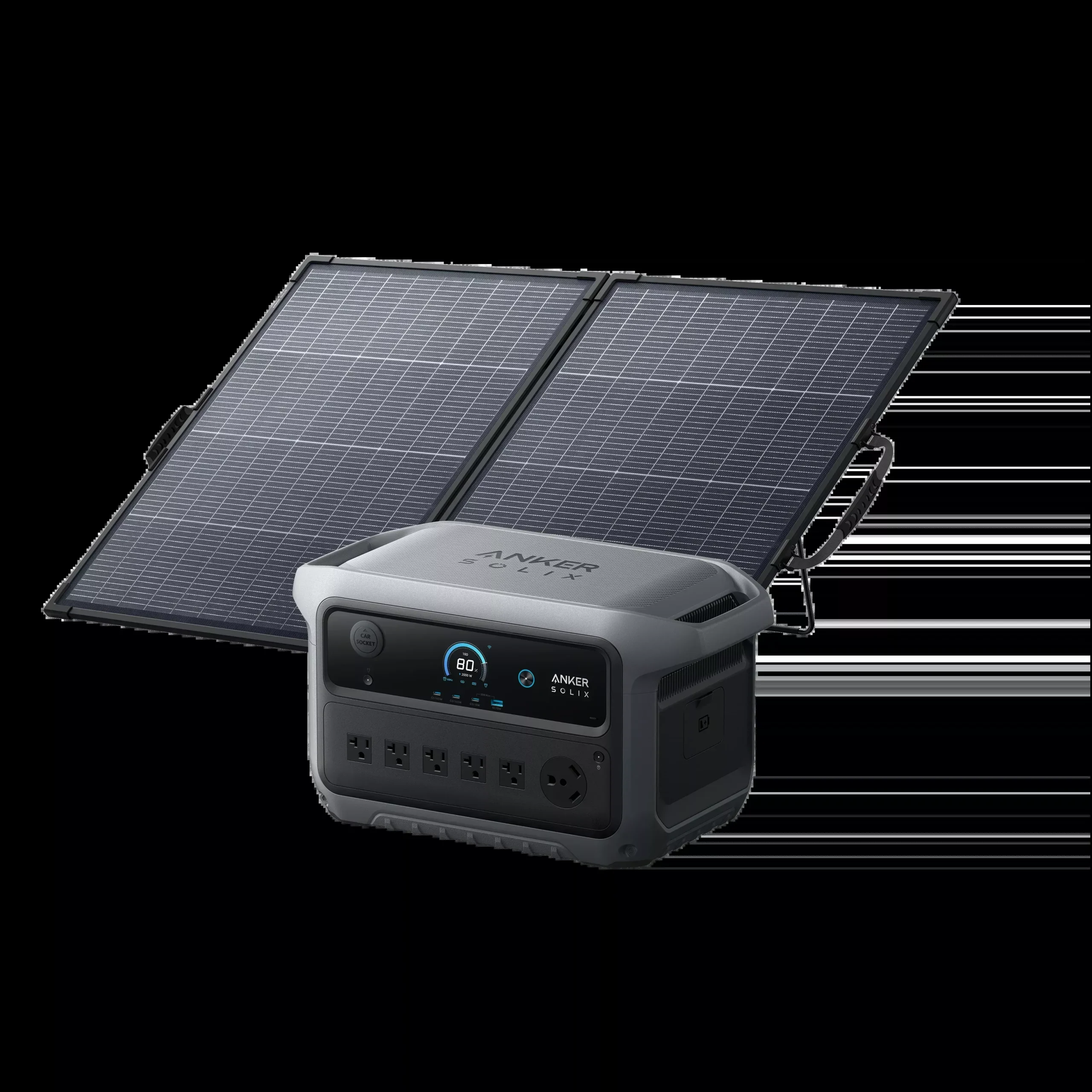 Anker SOLIX C2000 Gen 2 with 200W Bifacial Solar Panel