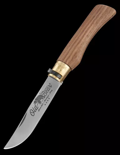 Antonini Old Bear Walnut Stainless Folding Knife
