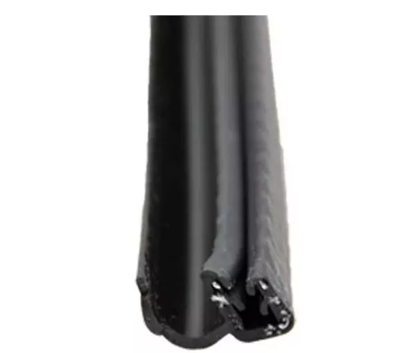 AP Products 28′ Black Rubber Door/Window J-Seal• 018-1894