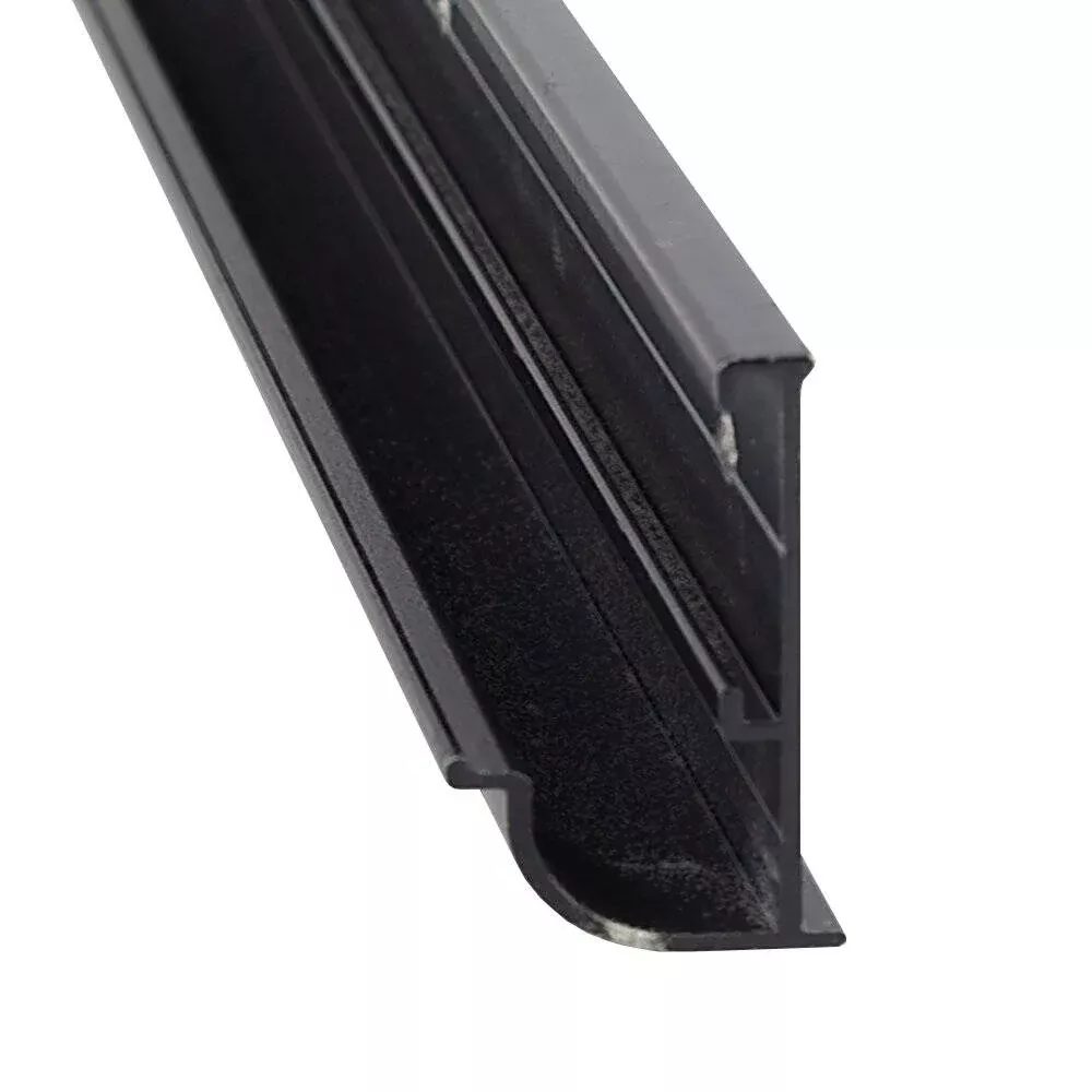 AP Products Gutter Rail Insert, 1-1/2″ x 7/8″ x 8′, Black• 021-56202-8