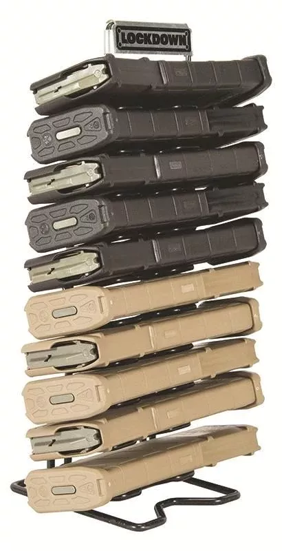 AR-15 Magazine Rack – Black