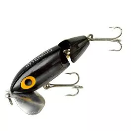 Arbogast Jitterbug Clicker - 1/4 oz. - Black