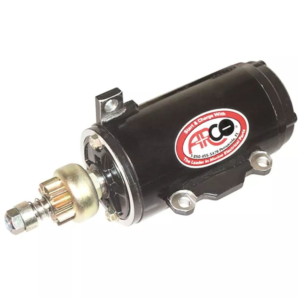 ARCO Marine Johnson/Evinrude Outboard Starter - Small 10 Tooth - 5372