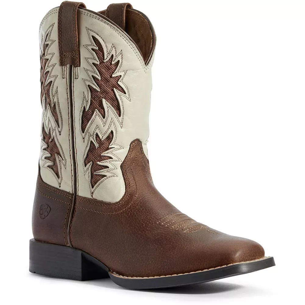 Ariat Kid’s Cowboy VentTEK Western Boots – Cognac Candy #10031490