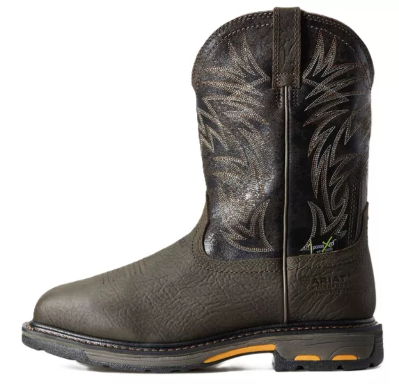 Ariat Men’s WorkHog Wide Square Toe MetGuard Waterproof Composite Toe Work Boot #10016265