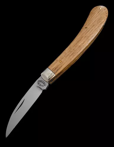 Arthur Wright Ettrick Oak Folding Knife