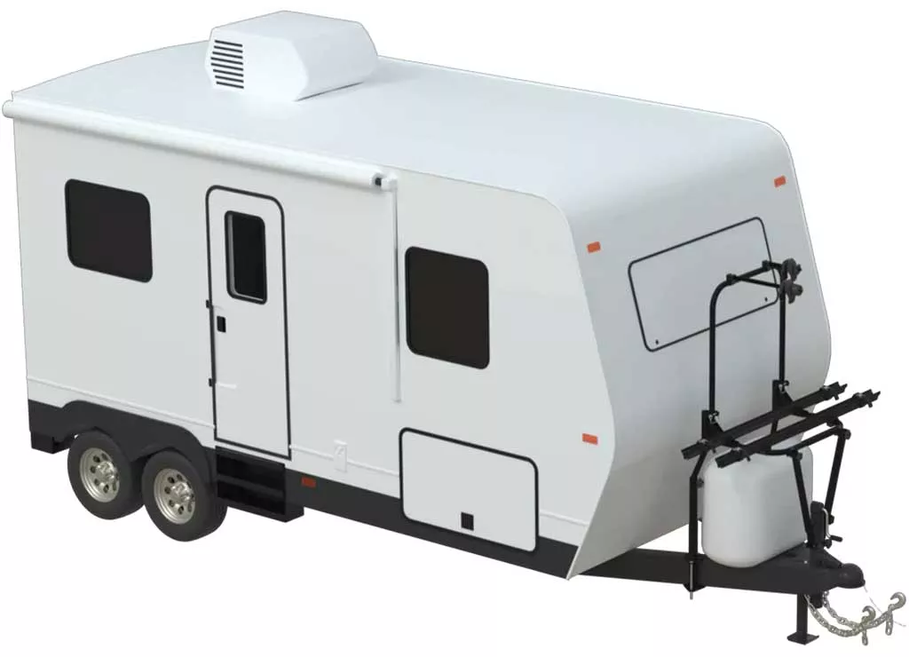 Arvika Short A-frame Bike Rack For Travel Trailers For 2 Bikes• 7002SAF