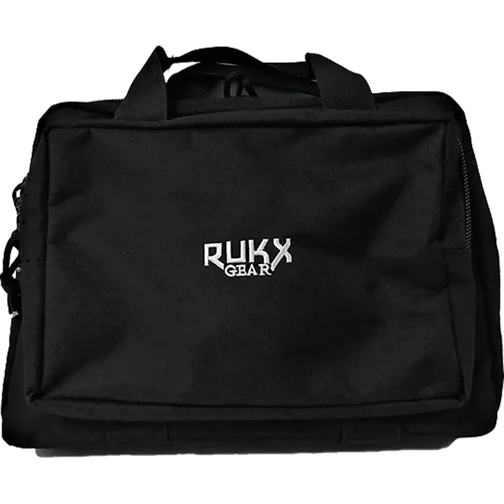 Ati Rukx Gear Double Pistol Case Black