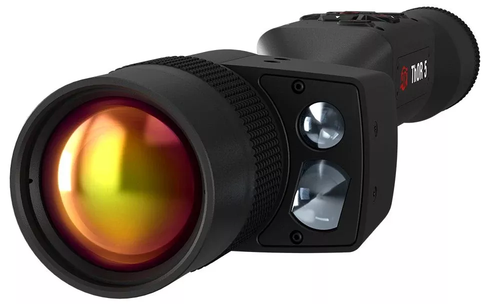 ATN Thor 5 640 LRF Thermal Rifle Scope – 4-32x Smart Mil Dot Reticle