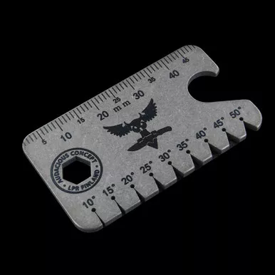 Audacious Concept Dog Tag Angle Finder