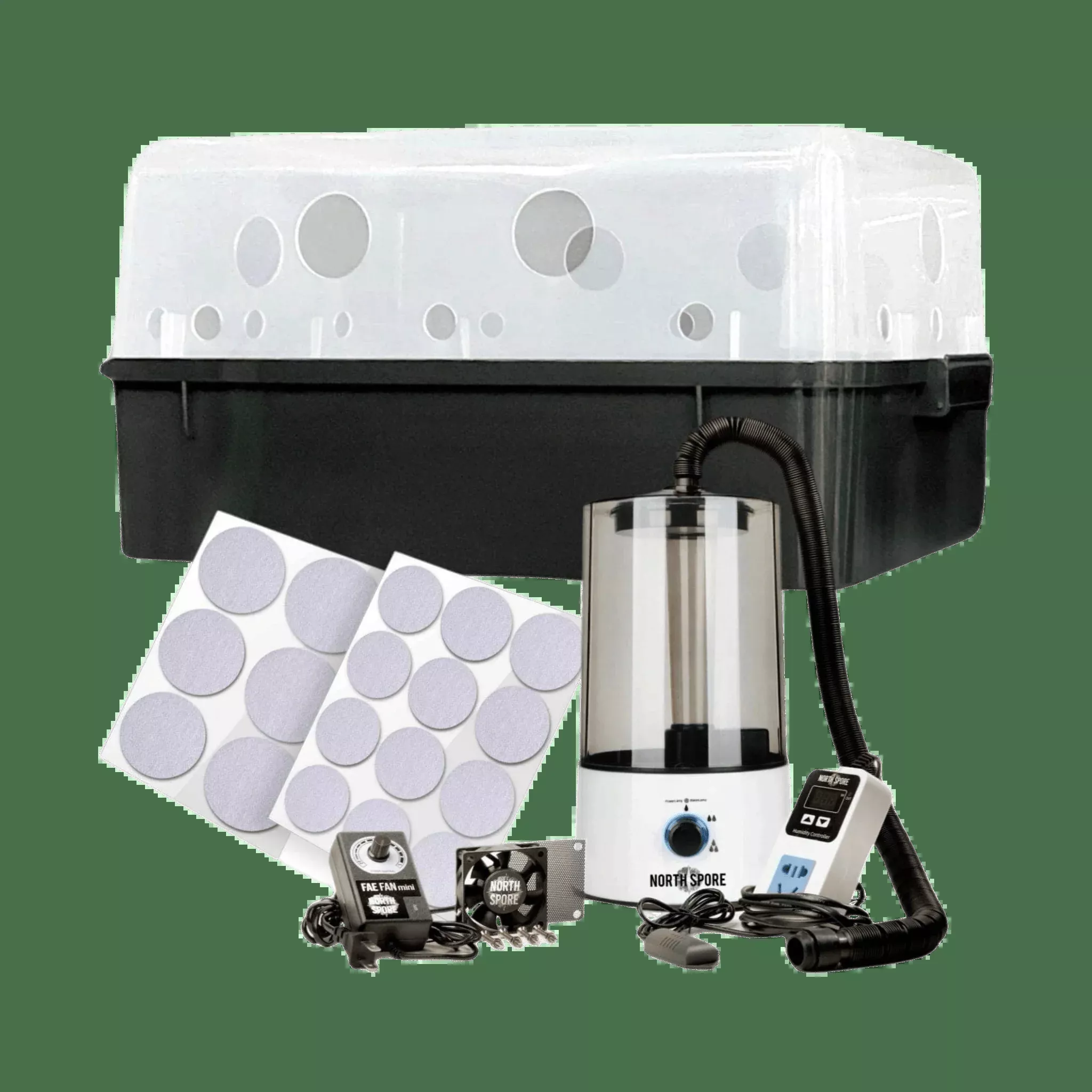 Automated ‘Boomr Bin’ Monotub Mushroom Grow Kit