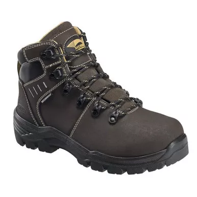 AVENGER Womens Foundation Leather Met Guard Waterproof Work Boots