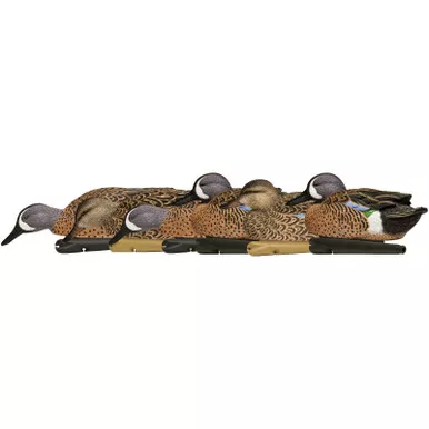 AVIAN-X AVX8080 TOPFLIGHT BLUE WINGED TEAL 6 PACK