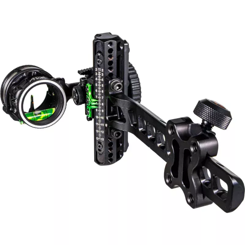 Axcel Driver Plus Slider Sight W/avx-31 Scope Stealth Bh .019 Green And Red Fiber Ranger Pin Lh