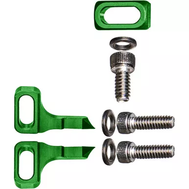 Axcel Landslyde Pointers/dead Stop Kit Green Upper And Lower Pointers