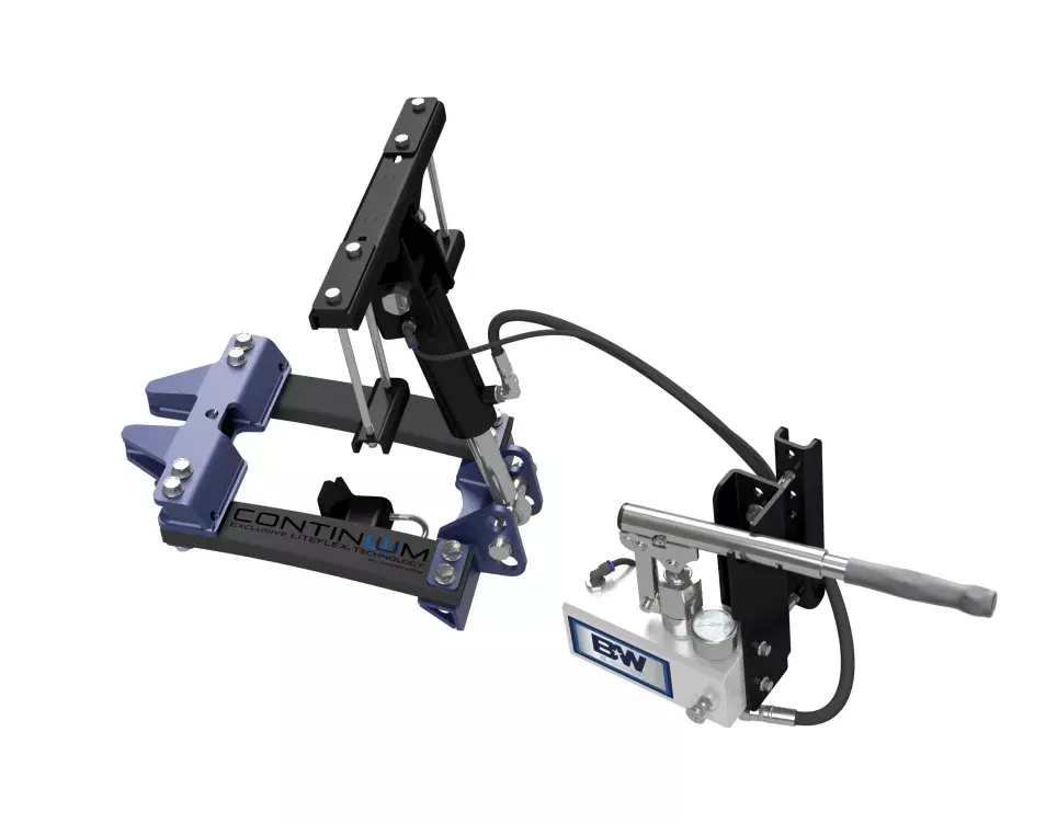 B&W Continuum Weight Distribution Hitch Underslung Trailer Coupler Load Bar Unit 16K• WDHL4511