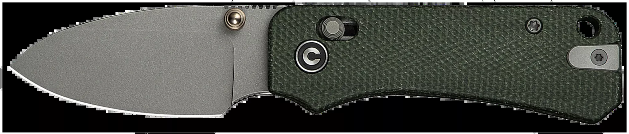 Baby Banter 2 2.34″ Folding Drop Point Plain Knife – Green