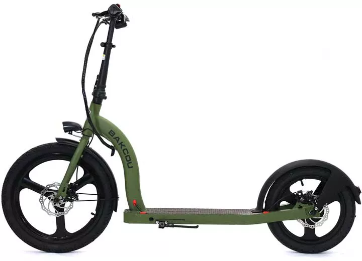 Bakcou Badger Electric Scooter – Matte Army Green• S-MB-G