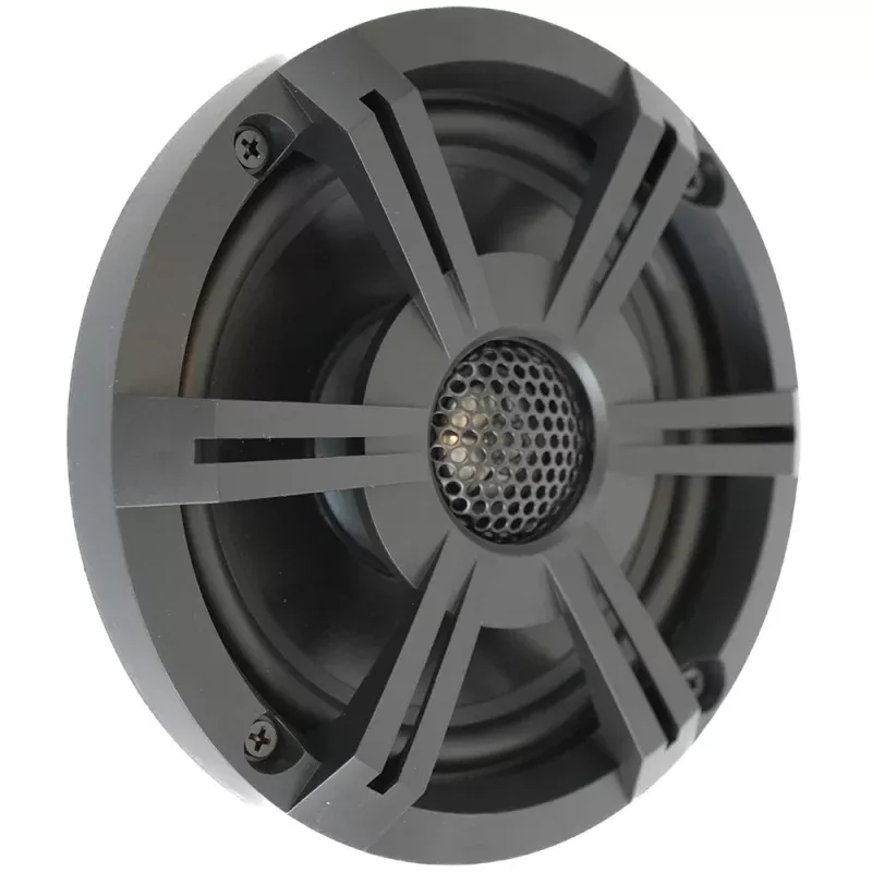 Banshee Marine 6.5 Marine Speaker – Black Sports Grille