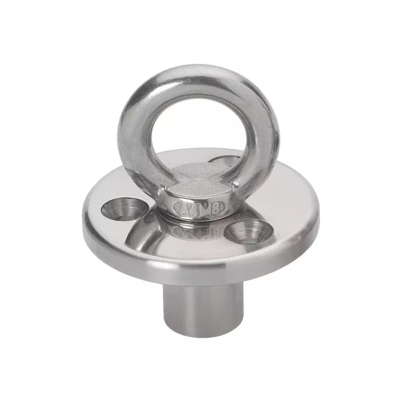 Barton Deck Plate w/Fixing & Eye w/Blanking Plug – M8 Eye