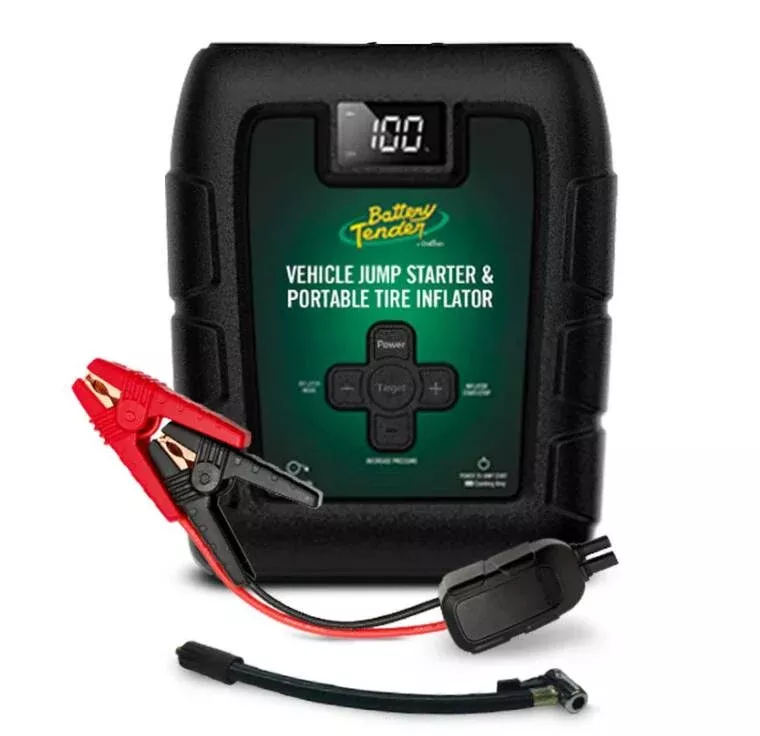 Battery Tender 800 Amp Jump Starter and Tire Inflator• 030-3010-WH