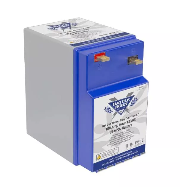 Battle Born 100Ah 12V GC2 LiFePO4 Deep Cycle Battery• BBGC2