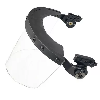 Battle Steel BS-RFSR Riot Face Shield with Rail Mount
