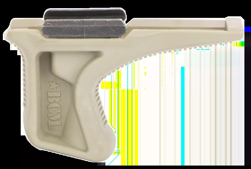 BCM Gunfighter Kinesthetic Angled Grip Polymer With Flat Dark Earth Textured Finish for Picatinny Rail