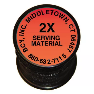 Bcy 2x End Serving Black 150 Yds.