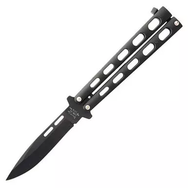 Bear & Son 115B Butterfly Folding Pocket Knife 3.375" Spear-Point Blade