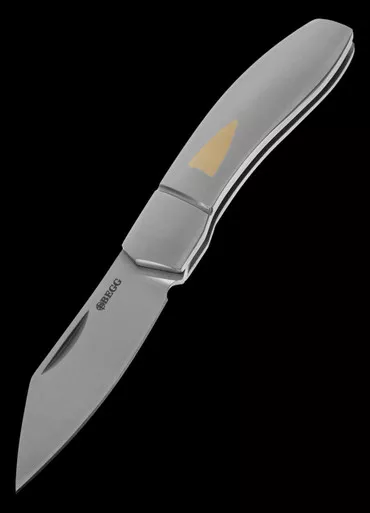 Begg Sheepsfoot Mini Stainless Folding Knife