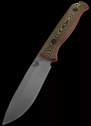 Benchmade 15002-1 Saddle Mountain Skinner Orange Fixed Blade