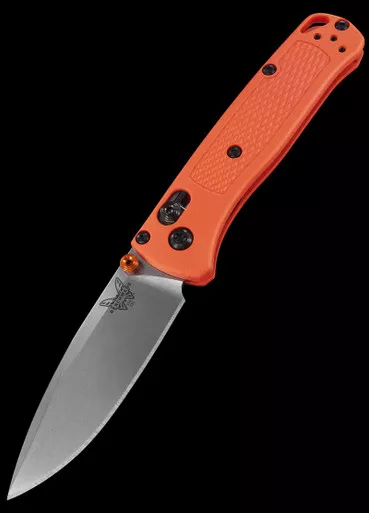 Benchmade 533 Mini Bugout Orange Folding Knife