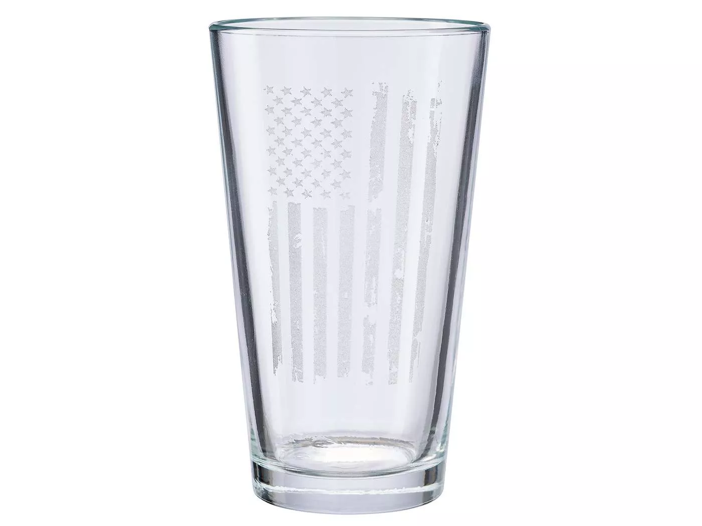 Benshot Patriotic Flag 16oz Pint Glass