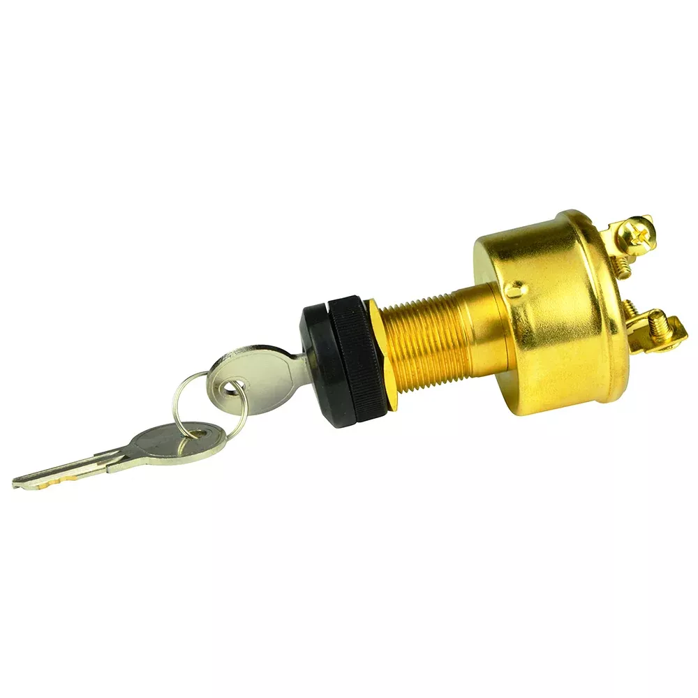 BEP 4-Position Brass Ignition Switch – Accessory/OFF/IgnitionAccessory/Start [1001609]