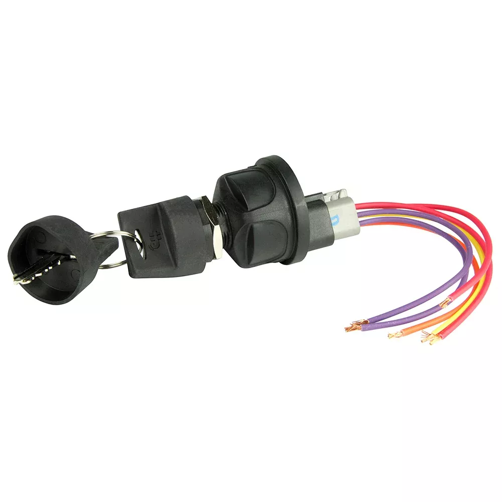 BEP 4-Position Sealed Nylon Ignition Switch – Accessory/OFF/IgnitionAccessory/Start [1001603]