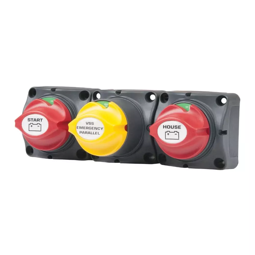 BEP Battery Distribution Cluster f/Single Engine w/Two Battery Banksw/Motorized VSR [80-716-0017-00]