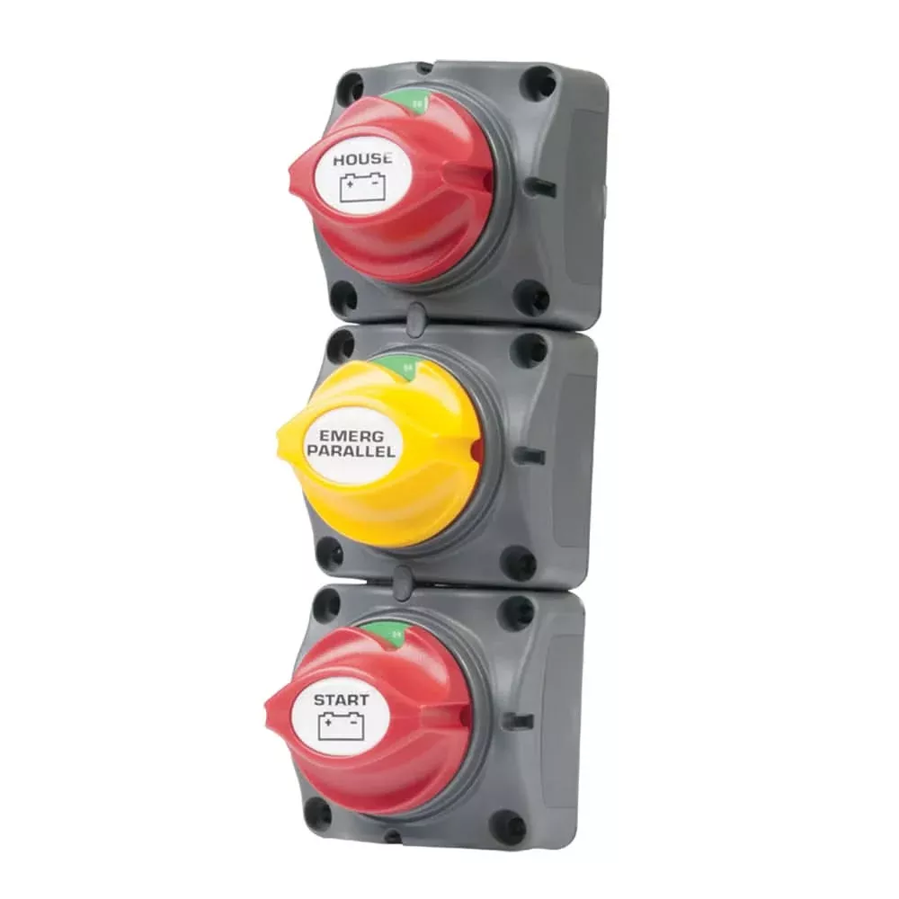 BEP Battery Distribution Cluster f/Single Engine w/Two Dedicated Battery Banks – Vertical Mount [715-V]
