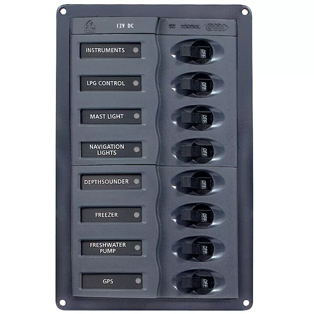 BEP DC Panel – 8-Way – Vertical [901V]