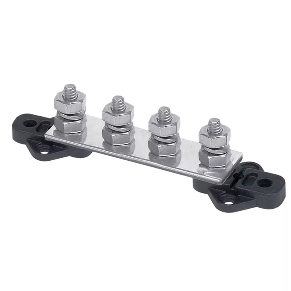 BEP Pro Installer Bus Bar – 4 Way – 150A – 1/4″ Studs [BB-4S-150A/DSP]