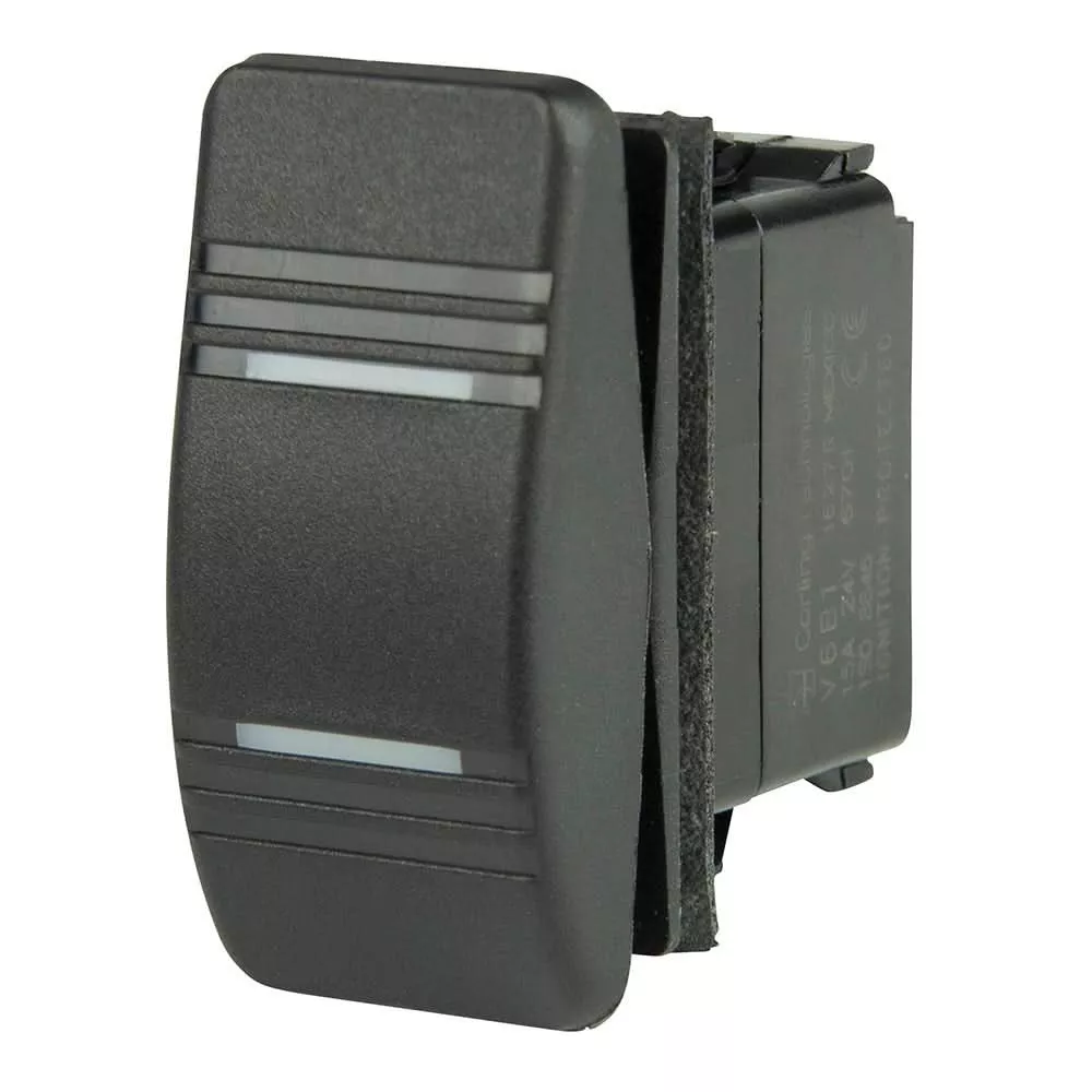 BEP SPDT Contura Switch – 2-Amber LEDs – ON/OFF/ON [1001803]
