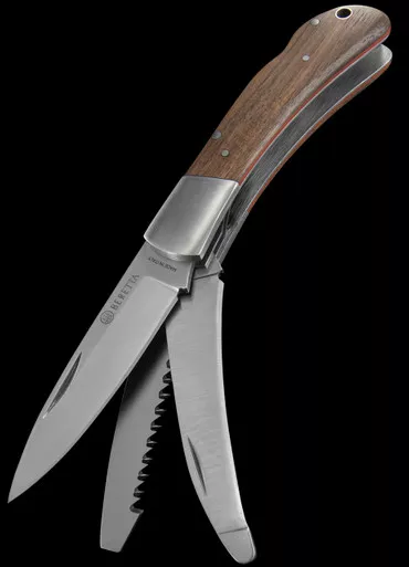 Beretta Duiker Three Blade Lockback Folding Knife