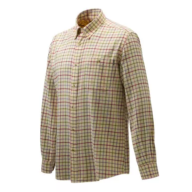 BERETTA Wood Flannel Button Down Shirt