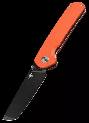 Bestech Sledgehammer Orange G10 Black Folding Knife
