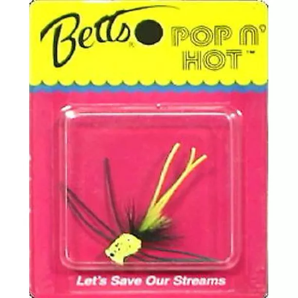Betts Pop N’ Hot Fly Popper Size 10 – Assorted #803-10-9