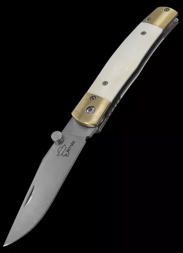 Betyar Maskara Bone Folding Knife