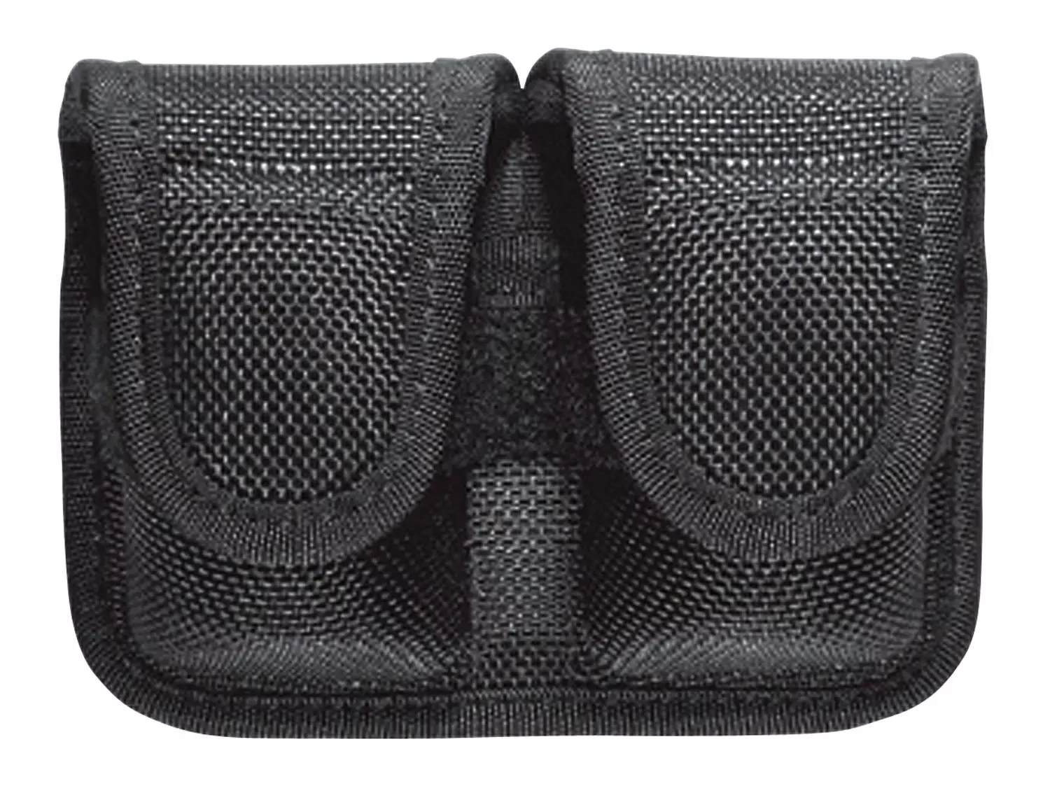 Bianchi SpeedLoader Case Double Style Accumold with Black Finish, Hook & Loop & 2-2.25″