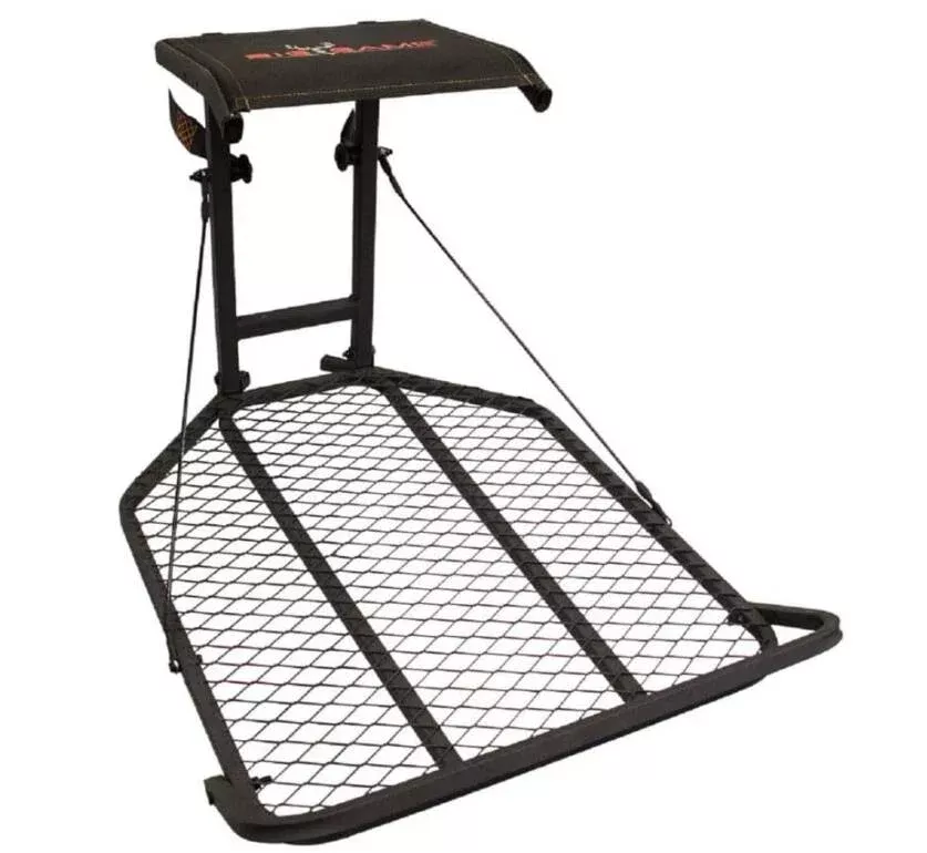 Big Game Captain XL Fixed Position Flex-Tek Seat 1-Person Hang-On Tree Stand• BGM-FP0100